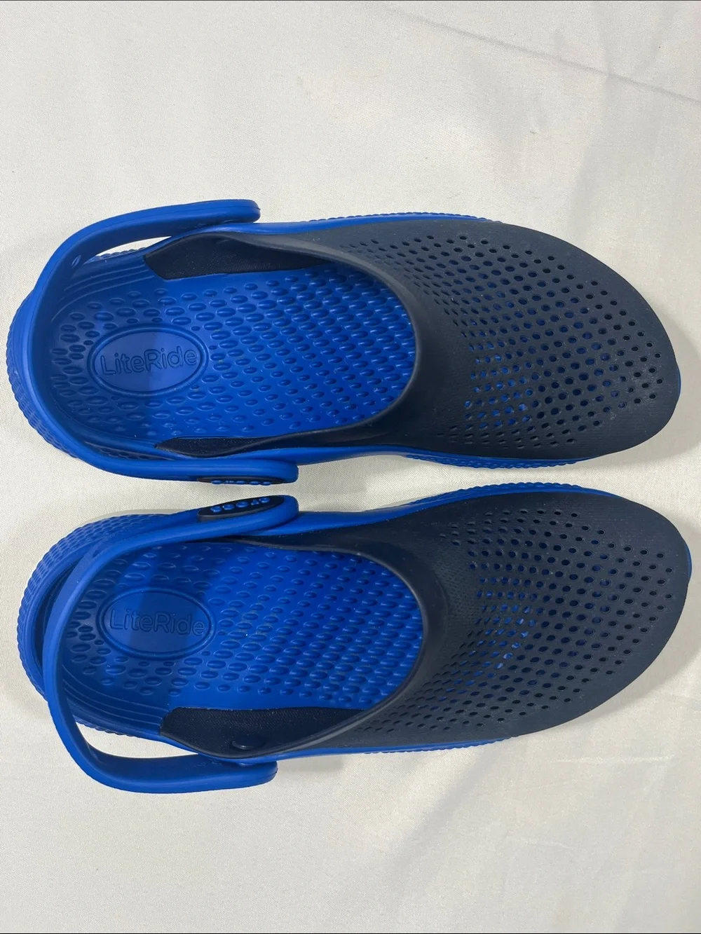 CROCS LiteRide 360 Clog Sandals Kids 4 Cobalt Blue Waterproof